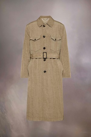 Maison Margiela Canvas Trench Coat Bruna | SE_MM41298