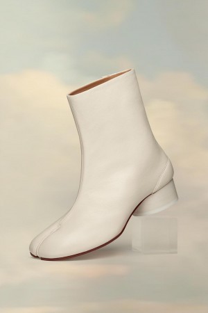 Maison Margiela Tabi Ankle Boots Vita | SE_MM24458