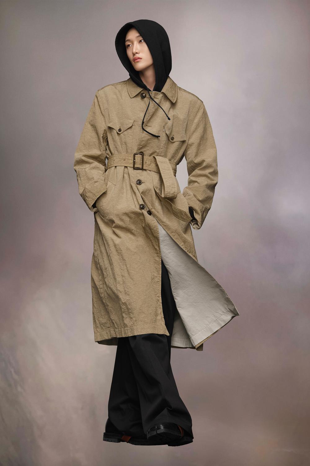 Maison Margiela Canvas Trench Coat Bruna | SE_MM41298