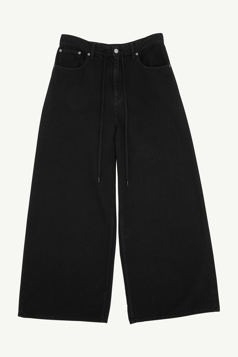 Maison Margiela Lightweight Denim 5-pocket Trousers Svarta | SE_MM12040