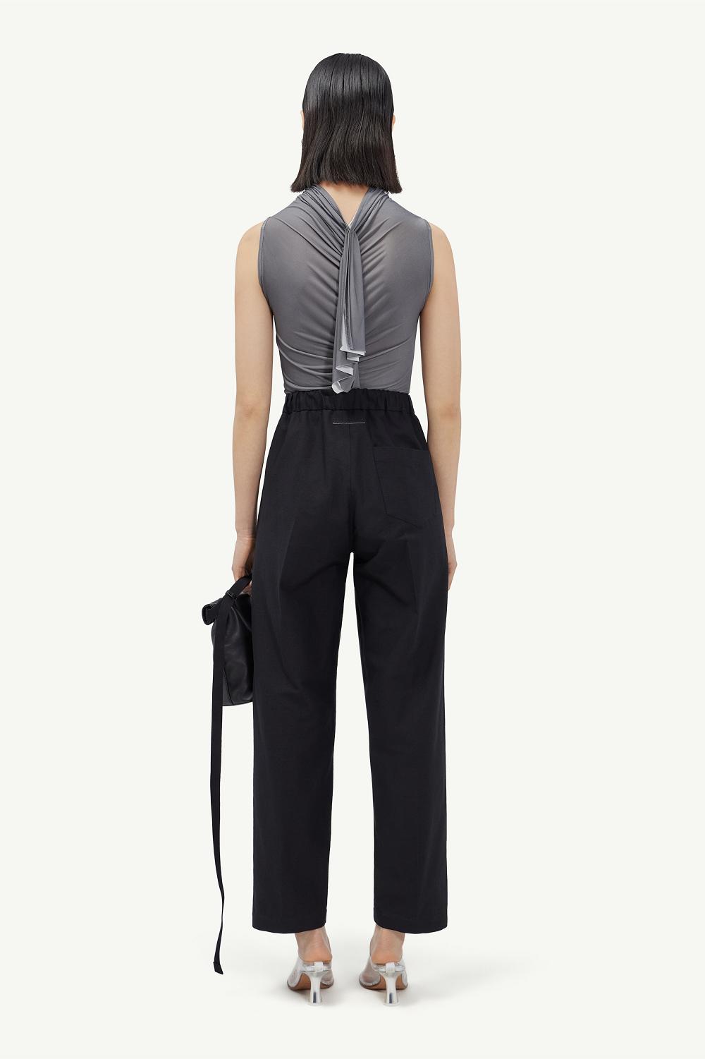 Maison Margiela Trousers Svarta | SE_MM26845